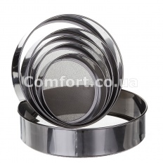 Сито 1176  нерж набор  6шт   (24) +