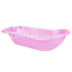 Ванночка пластик розовый перламутр