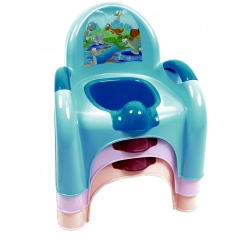 Горшок детский стульчик АК-639 Котик