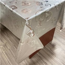 Клеенка 1,40*20м рулон Шелкография на тканевой основе 8812B