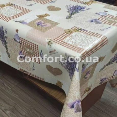 Клеенка 1,37*25м рулон ПВХ на нетканной основе