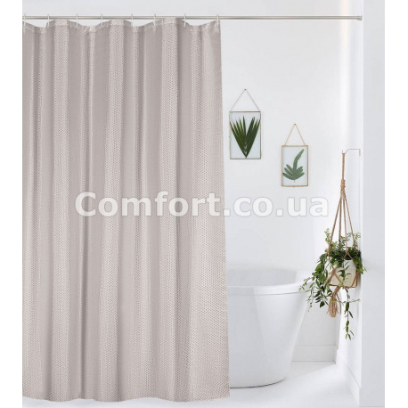 Штора Пика ткань Премиум однотонная 180х180 бежевая