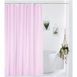 Штора Пика ткань Премиум однотонная 180х180 розовая
