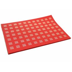 Термосалфетка Table Mat набор 12шт плетенка красная