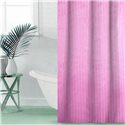 Штора Полоса ткань Премиум однотона 180х180 розова