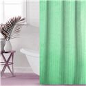 Штора Полоса ткань Премиум однотона 180х180 зелена