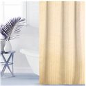 Штора Полоса ткань Премиум однотона 180х180 кремова