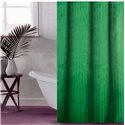 Штора Полоса ткань Премиум однотона 180х180 зелена темна