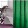 Штора Полоса ткань Премиум однотона 180х180 зелена темна