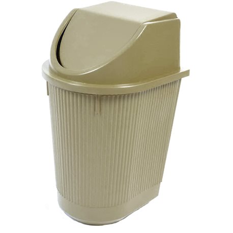 Відро для сміття  Кс 11л бежевий колір