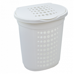 Бак для білизни алеана прямий 60л білий