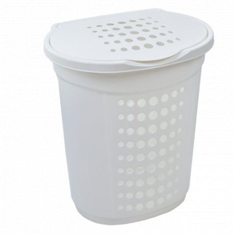 Бак для білизни алеана прямий 60л білий