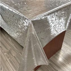 Клеенка 1,40*20м рулон шелкография золото-серебро 118G-S