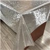 Клеенка 1,40*20м рулон шелкография золото-серебро 118G-S