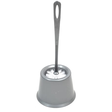 Ершик круглый с ободком серый