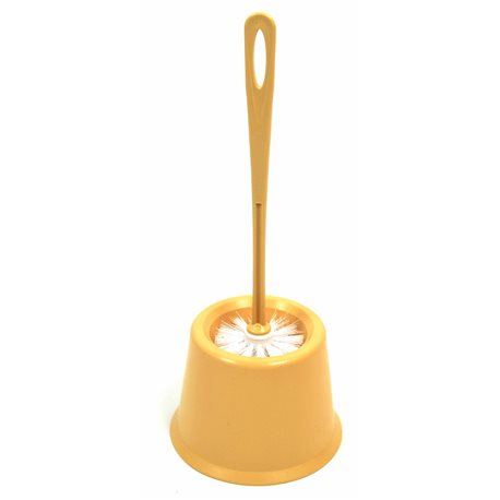 Ершик круглый с ободком бежевый