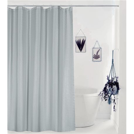 Штора Пика ткань Премиум однотонная 180х180 серая