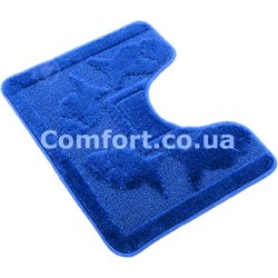 Килимок 1-й 60х50 туалетник турция синій