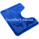 Килимок 1-й 60х50 туалетник турция синій