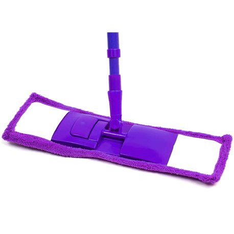 Швабра Натирач махра 3314 телескоп фіолетовий