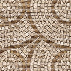 Аквамат 0,65м рулон 15м Dekomarin 222В коричневий мозаїка