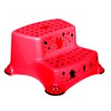 Табурет 2 ступеньки детский CM-520 красный
