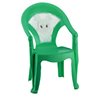Крісло дитяче Білий заєць зелений