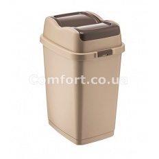 Відро для сміття 5,0л подвійна кришка 09711