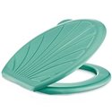 Сидіння для унітазу Ракушка укр зелений