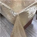 Клеенка 1,40*20м рулон шелкография золото-серебро 118C-LG