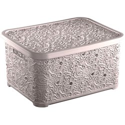 Корзина Elif Ажур №2 377 9,5л с крышкой 