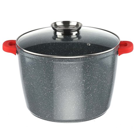 Кастрюля 1515 мрамор 10,9л  