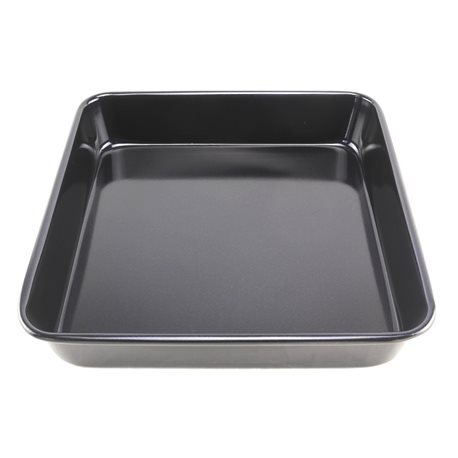 Противень 1140 квадратный диамантовое покрытие 24,5х24,5х4,5