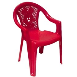 Кресло детское Кс без вставки красный