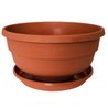 Кашпо Фиалка 210 с подвесом терракот