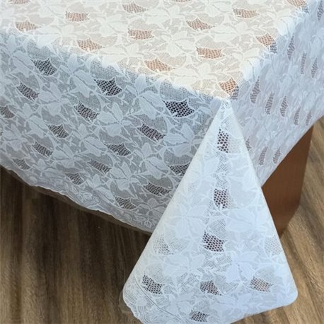 Клеенка 1,32*22м рулон LACE Ажур 243F