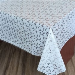 Клеенка 1,32*22м рулон LACE Ажур 244F