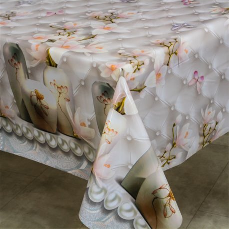 Клеенка 1,37*30м рулон силикон 81326A