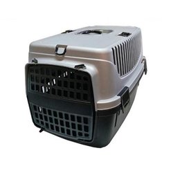 Корзина для переноса животных РТ-100 32,5х48х31 серо-черный