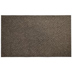 Коврик резина К-501-3 текстильній 60х40х0,5 коричневый