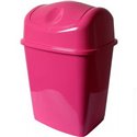 Ведро для мусора Польша 27л розовый