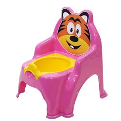 Горшок детский стульчик Тигр 013317-01-06 розовый