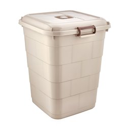 Бак Tetris 5112 06 квадратний з защіпками 55л 39,5х40х52см