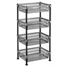 Етажерка прямокутна 4-яр 5158 02 сірий