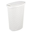 Корзина для белья 2129 07 Slim 45л белый 425x320x620