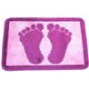 Коврик Стопы 40х60 для ванной розовый