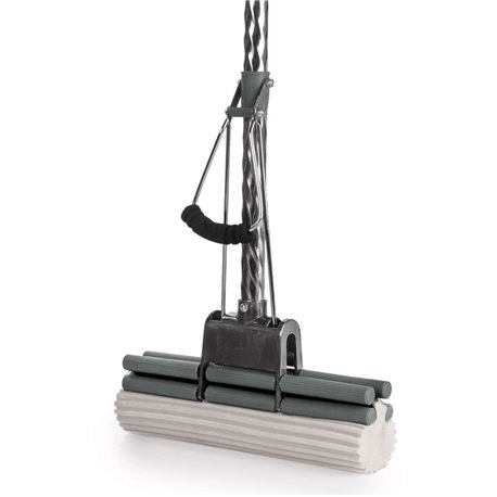 Швабра 2-й отжим 8102-1 косичка бежевый