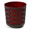 Вазон Ацтек 250 чорний + красний