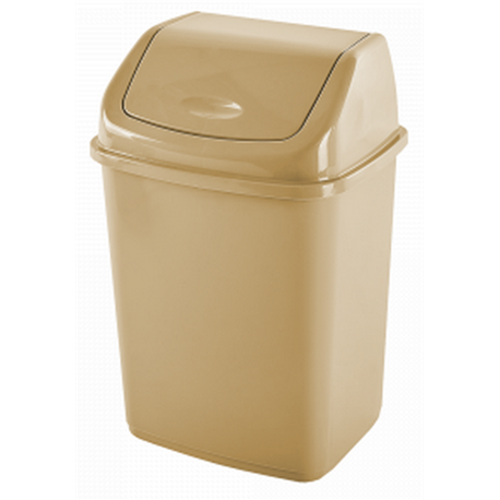 Відро для сміття алеана 10л 122063 кремовий