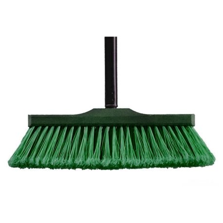 Мітла для підлоги Gold розпушена з металевим черенком